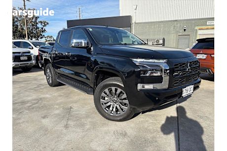 Black 2024 Mitsubishi Triton Ute Tray GLS 4X4