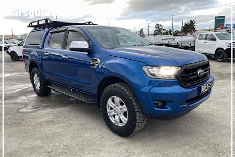 Blue 2019 Ford Ranger Double Cab Pick Up XLT 2.0 (4X4)