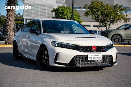 White 2022 Honda Civic Hatchback Type R