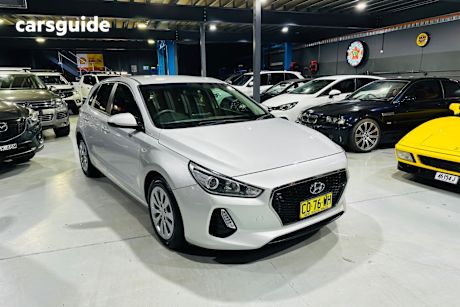 Silver 2018 Hyundai I30 Hatchback GO