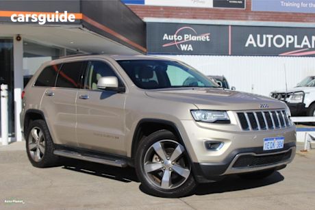 Gold 2014 Jeep Grand Cherokee Wagon Limited (4X4)