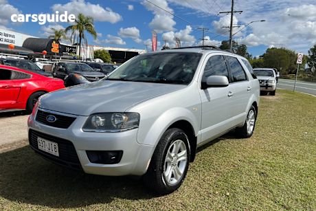 Silver 2009 Ford Territory Wagon Tx (Rwd)