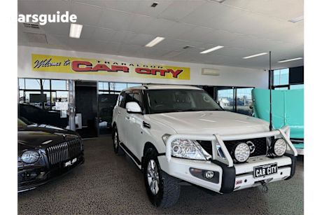 White 2016 Nissan Patrol Wagon TI 4X4