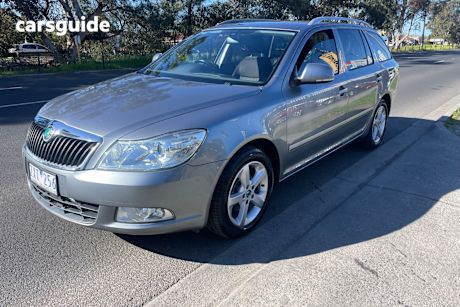 Grey 2013 Skoda Octavia Wagon 90 Tsi Special Edition