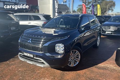 Blue 2022 Mitsubishi Outlander Wagon LS 7 Seat (2WD)