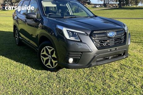 Grey 2023 Subaru Forester Wagon 2.5I (awd) 50 Years Edition