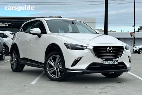White 2025 Mazda CX-3 Wagon G20 Akari