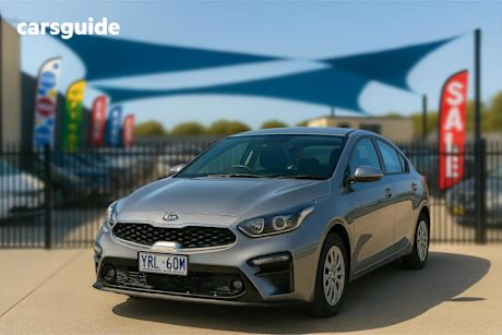 Grey 2019 Kia Cerato Sedan S