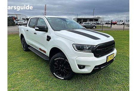 White 2021 Ford Ranger Ute Tray FX4 4X4