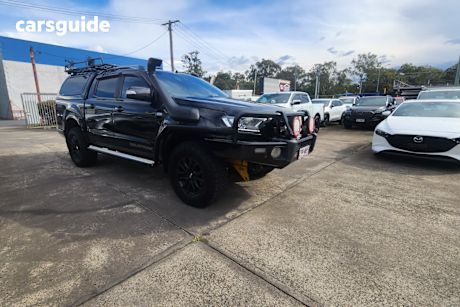 Black 2016 Ford Ranger Dual Cab Pick-up Wildtrak 3.2 (4X4)