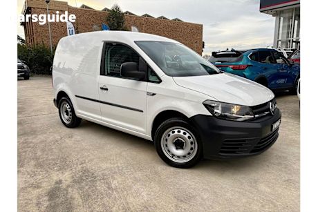 White 2017 Volkswagen Caddy Commercial TDI250 F