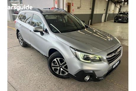 Silver 2018 Subaru Outback SUV 2.0D 4WD