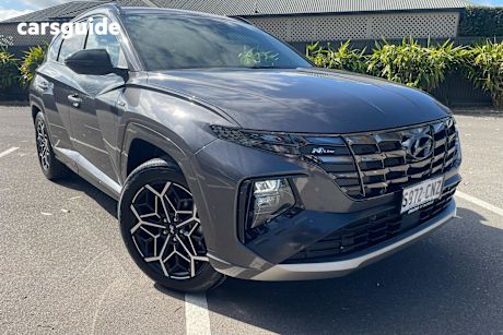 Grey 2022 Hyundai Tucson Wagon Elite N Line (fwd)