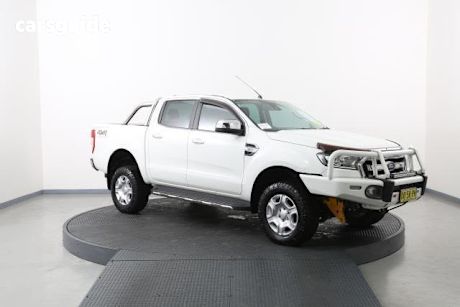 White 2016 Ford Ranger Dual Cab Utility XLT 3.2 (4X4)