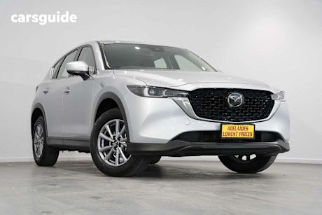 Silver 2023 Mazda CX-5 Wagon G25 MAXX SPORT F