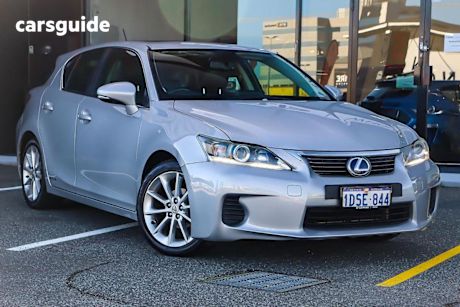 Silver 2011 Lexus CT200H Hatchback Luxury
