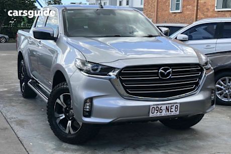 Silver 2021 Mazda BT-50 Dual Cab Pick-up XTR (4X4)