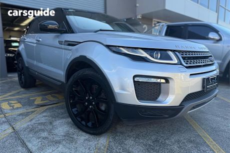 Silver 2017 Land Rover Range Rover Evoque Wagon TD4 150 SE