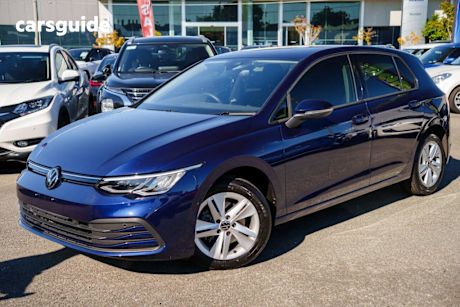 Blue 2021 Volkswagen Golf Hatchback 110 TSI