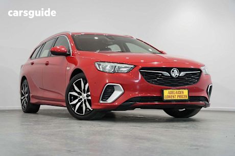 Red 2018 Holden Commodore Wagon RS F