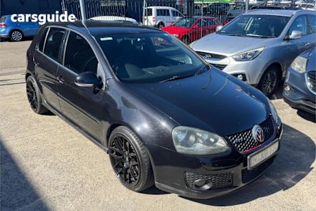 Black 2007 Volkswagen Golf Hatchback GTI