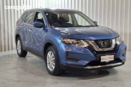 Blue 2019 Nissan X-Trail Wagon ST (2WD) (5YR)