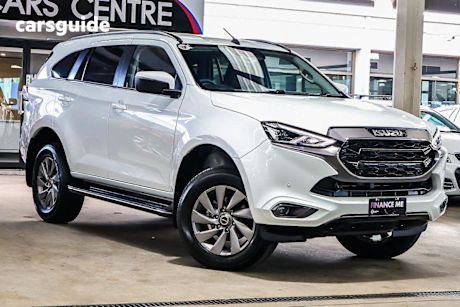 White 2024 Isuzu MU-X Wagon LS-U 4X4