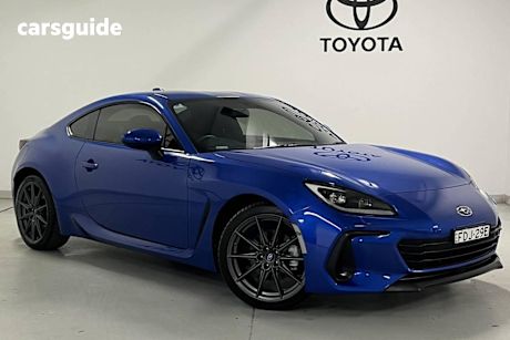 Blue 2023 Subaru BRZ Coupe S