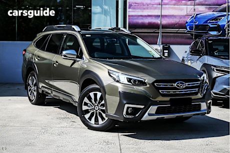 Green 2025 Subaru Outback Wagon AWD TOURING XT 4WD