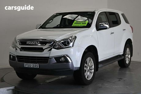 White 2018 Isuzu MU-X Wagon LS-U (4X2)