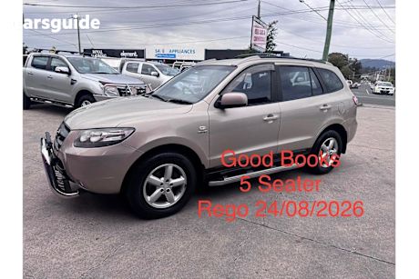 Gold 2007 Hyundai Santa FE SUV SX 4X4