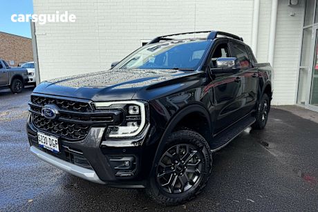 Black 2024 Ford Ranger Double Cab Pick Up Wildtrak 2.0 (4X4)