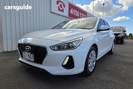 White 2017 Hyundai I30 Hatchback Active