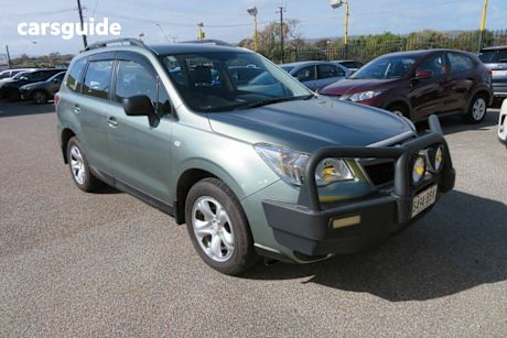 Green 2014 Subaru Forester Wagon