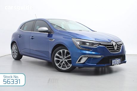 Blue 2018 Renault Megane Hatchback GT-Line