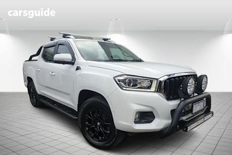 White 2020 LDV T60 Double Cab Utility Trailrider 2 (4X4) D20