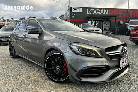 Grey 2016 Mercedes-Benz A45 Hatchback Amg