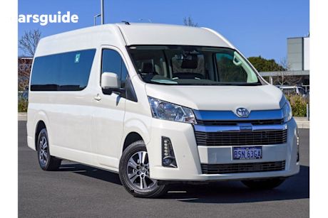 White 2020 Toyota Hiace Bus Slwb Commuter GL (12 Seats)