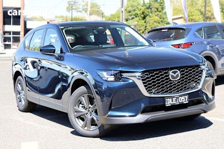 Blue 2024 Mazda CX-60 Wagon G40E Evolve Hybrid