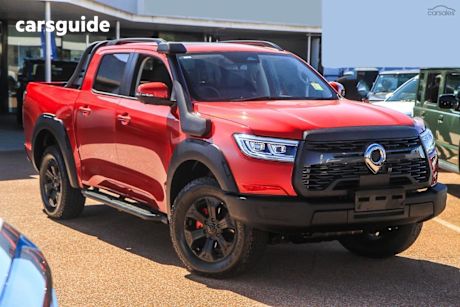 Red 2025 GWM Cannon Dual Cab Utility Xsr (4X4)
