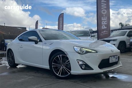 White 2015 Toyota 86 Coupe GTS