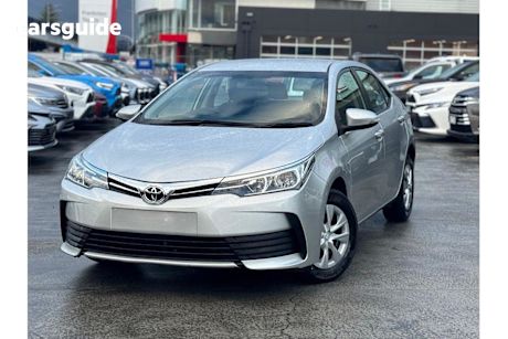 Silver 2018 Toyota Corolla Sedan ASCENT F