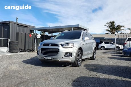 Silver 2016 Holden Captiva Wagon 7 LTZ (awd)