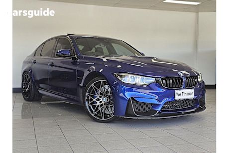 Blue 2018 BMW M3 Sedan PURE R