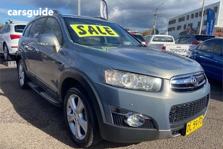 Silver 2013 Holden Captiva Wagon 7 LX (4X4)