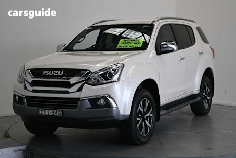 White 2019 Isuzu MU-X Wagon LS-T (4X4)