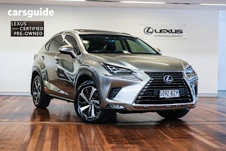 Silver 2019 Lexus NX SUV NX300H SPORTS LUXURY 4X4