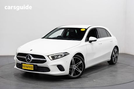 White 2019 Mercedes-Benz A180 Hatchback