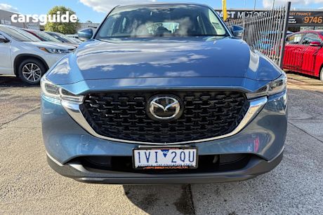 Blue 2022 Mazda CX-5 Wagon Maxx Sport (fwd)