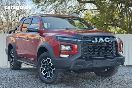Red 2025 JAC T9 Ute Tray Haven (4x4)